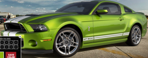 shelby mustang green